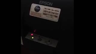 Epson tm u220 ethernet port testing [upl. by Naamana]