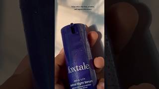 Retinol Serum for wrinkles and fine lines Foxtale retinol night serum retinol ugc skincarenykaa [upl. by Stroup68]