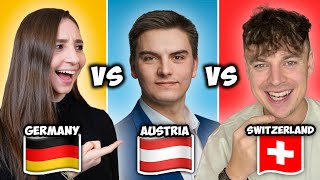 ONE language FIVE dialects German vs Austrian vs Swiss  Feli from Germany [upl. by Carlina447]