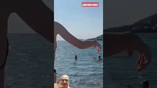 Greece Travel Blog fun in the sea shortvideos vlog greece greecevlog [upl. by Assert]