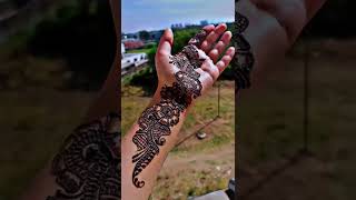 Very beautiful and esay simple arbic mehendi designs shorts youtubeshortsshortsvideo esay [upl. by Dore]