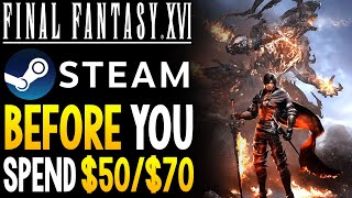 Final Fantasy XVI PC  Things to Know Before You SPEND 5070 [upl. by Anirtik]