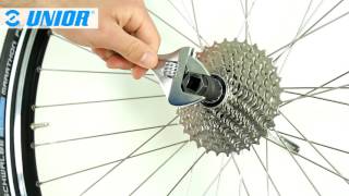 Cassette lock ring tool 167054  Product Overview  Unior Bike Tools [upl. by Kaden273]