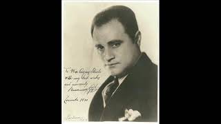 BENIAMINO GIGLI SINGS CATARI CATARI 1949 BBC BROADCAST [upl. by Gnoh]