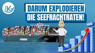 Hohe Frachtraten und Containermangel [upl. by Rodrick533]