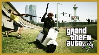 Faggio edition Messing with players in freemode  GTA Online [upl. by Nnasor]