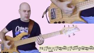 Advanced Bass Slap Tips 4  bass lessons [upl. by Aivila294]