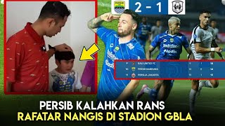 Rafatar NANGIS Distadion GBLA‼️Persib Kalahkan Rans🔥Klasemen Persib Naik 4 Peringkat Geser Persija [upl. by Rehpotirhc634]