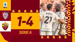 Cagliari 14 Roma  Serie A Highlights 202324 [upl. by Riordan]