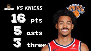 Oct 18 2024 vs Knicks  Jordan Poole’s Cutsjordanpoole pooleparty [upl. by Anirba]