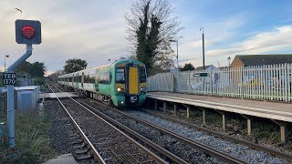 Class 377454 arrives into Polegate [upl. by Frolick]