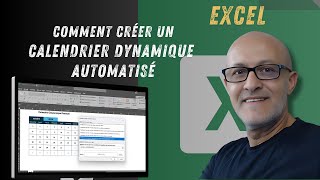 Calendrier Automatique Dans Excel Et Dynamique [upl. by Adnolaj]