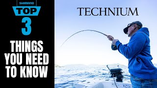 Shimano Technium B Top 3 Product Features [upl. by Uel746]