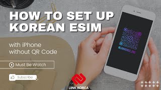 How to setting eSIM with iPhonewithout QR Code [upl. by Eixela]