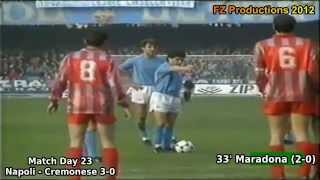 Road to Scudetto  19891990  SSC Napoli All Goals part 22 [upl. by Schreibman]