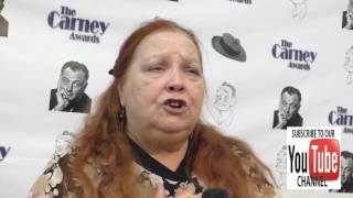 Conchata Ferrell talks about her best fan reaction she has ever had at the 2nd Annual Carney Awards [upl. by Amity]