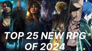 The ULTIMATE List of Top 25 RPGs Coming in 2024 🔥🎮 gaming top25 [upl. by Inar]