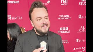 John Bradley 3 Body Problem on 2024 BAFTA North Americas TV Tea red carpet [upl. by Wilhide]