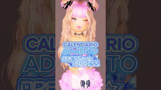 TENDREMOS CALENDARIO DE ADVIENTO EN DRESS TO IMPRESS dti roblox [upl. by Laban]