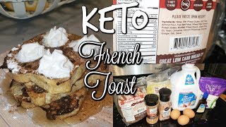 KETO FRENCH TOASTFOODIE FRIDAYS [upl. by Anilok]