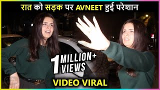 Avneet Kaur Lands Into Serious Trouble Late Night On The Streets  Video Goes Viral [upl. by Anuska]