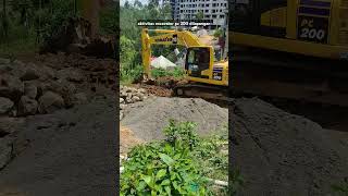 aktivitas excavator pc 200 dilapangan duniakonstruksi tekniksipil [upl. by Haisi]