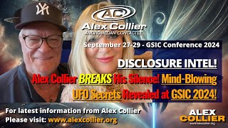 Alex Collier BREAKS His Silence MindBlowing UFO Secrets Revealed at GSIC 2024 🚀👽 [upl. by Lehcsreh603]