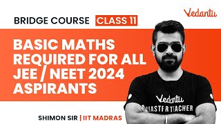 Basic Maths required for all JEE  NEET 2024 aspirants  Shimon Sir  V Master Tamil [upl. by Eneli]