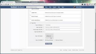 Facebook Sayfalarında Tab Uygulaması Oluşturmak [upl. by Ludly]