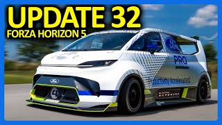 Forza Horizon 5  10 New Cars amp Race Off Feature FH5 Update 32 [upl. by Sylera]