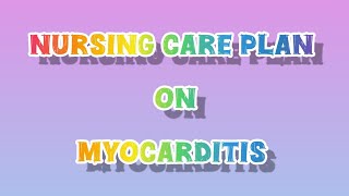 nursing care plan on myocarditis myocarditis heart disease shorts study reels health youtube [upl. by Esorrebma]