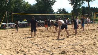 9 FunBeachvolleyballTurnier der LHKM am 11082012 [upl. by Hanoj]