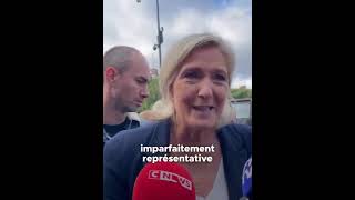 Marine Le Pen  On a perdu le sens de la normalité et du  090924 [upl. by Warder]