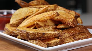 How To Make CRISPY Potato Wedges Easy  Potato Wedges Recipe [upl. by Igenia]