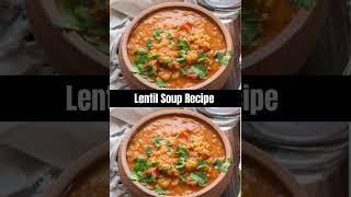 Lentil Soup Recipe LentilSoup shorts food lentilsoup soup recipe [upl. by Balfore]