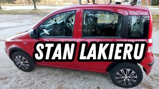 Sprawdzam miernikiem stan lakieru  niebawem nowe lampy  Fiat Panda II [upl. by Eam]