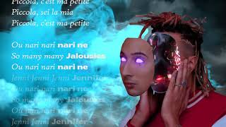 Ghali  Jennifer feat Soolking Lyrics Video [upl. by Mackenie92]