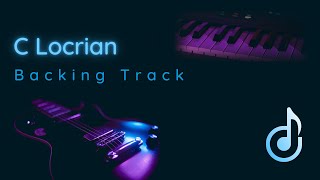 C Locrian  Backing track for guitar [upl. by Docilla634]