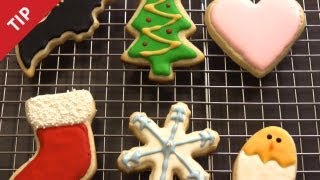 How to Decorate Cookies Like a Pro  CHOW Tip [upl. by Audy802]