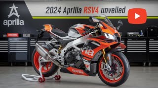 Finally 2024 Aprilia RSV4 Unveiled with new look– The Ultimate Superbike Experience [upl. by Cope]