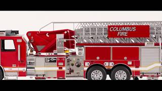 150 scale model of Columbus Sutphen SPH100 Tower [upl. by Arvell]