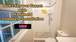 Shower with Handheld  How to Install  PLAN LEARN BUILD [upl. by Lamarre]