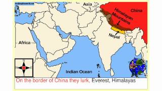 Indias Tears Geography of the Indian Subcontinent Song amp Video Rocking the World [upl. by Aldarcy]