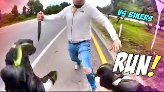 BEST OF ROAD RAGE  Angry People VS Bikers  Best Motorcycle Road Rage 2024 [upl. by Sanderson540]