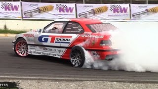 LSX 454 BMW M3 E36  Drifting and LOUD V8 Sound [upl. by Sammy]