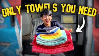 The Best Microfiber Towels For Car Detailing  Detailing Beyond Limits [upl. by Nyletac]