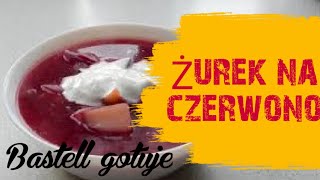 Przepis na żurek na czerwono [upl. by Ahl]