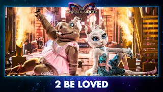 Hippo amp Miss Poes  2 Be Loved  The Masked Singer  seizoen 3  VTM [upl. by Alesram]