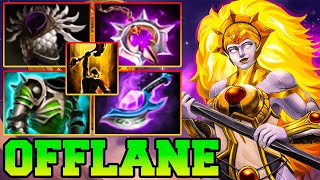 Dawnbreaker Dota 2 Offlane Carry Mets 734 Guide Skills Build Pro Gameplay [upl. by Og]