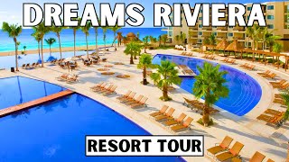 Dreams Riviera Cancún 2024 Tour  A World of Hyatt Resort [upl. by Ardnahc592]